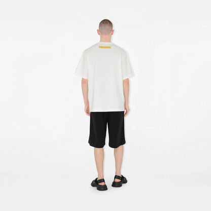 EKD White Cotton T-shirt