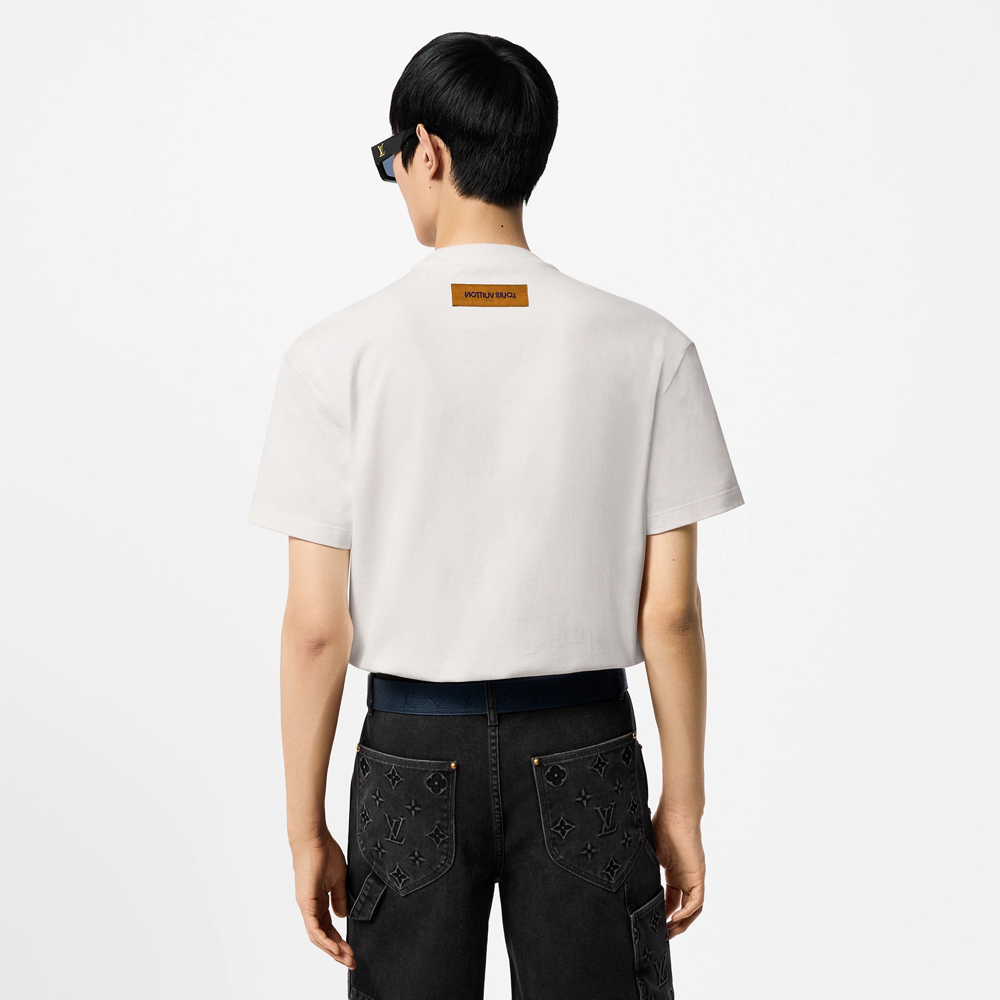 Embroidered Signature Cotton T-Shirt - Exclusive Wear