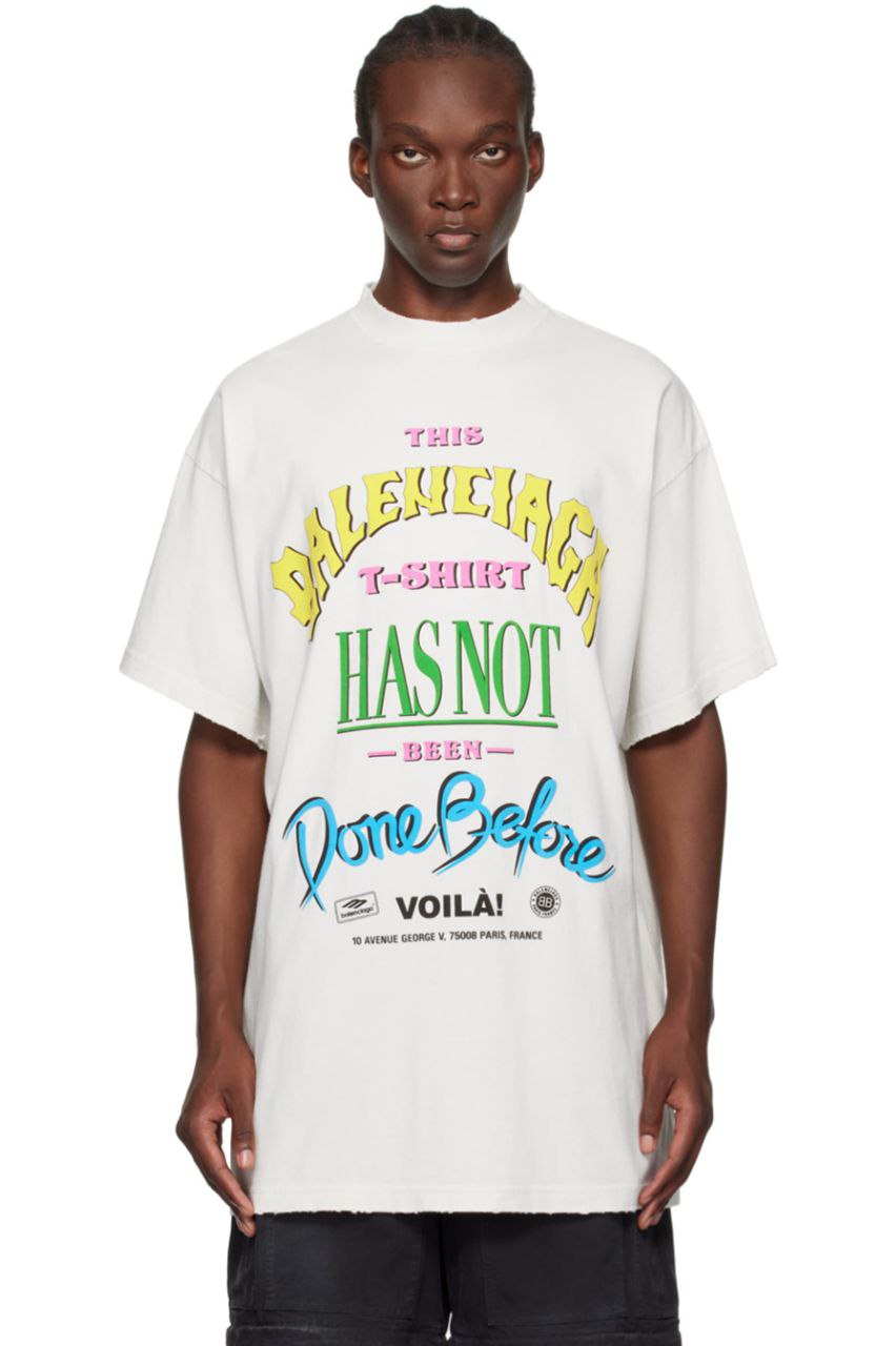 Men’s Not Been Done White Oversized T-shirt - Exclusive Wear