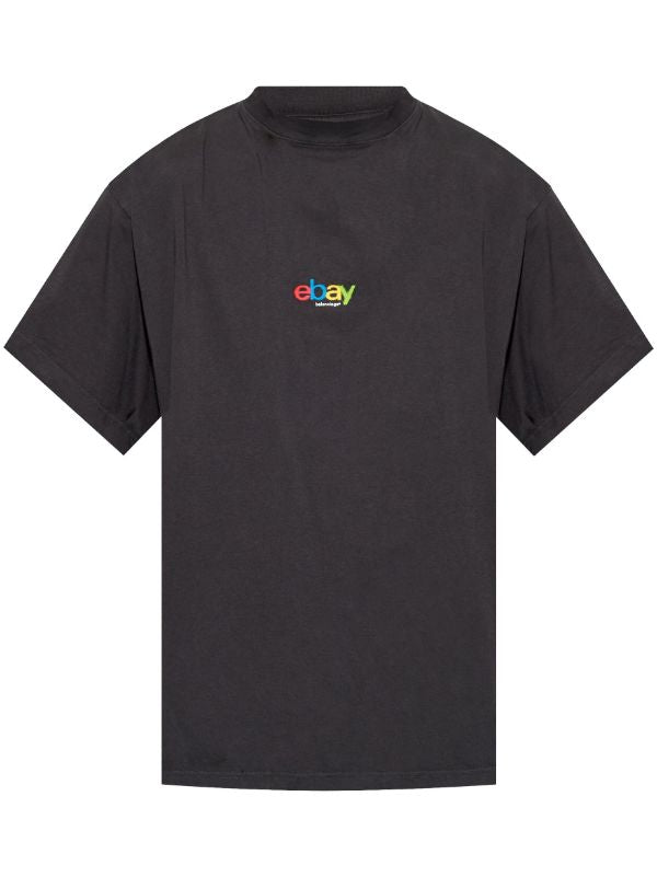 Ebay Dark Grey Oversized T-shirt - Exclusive Wear