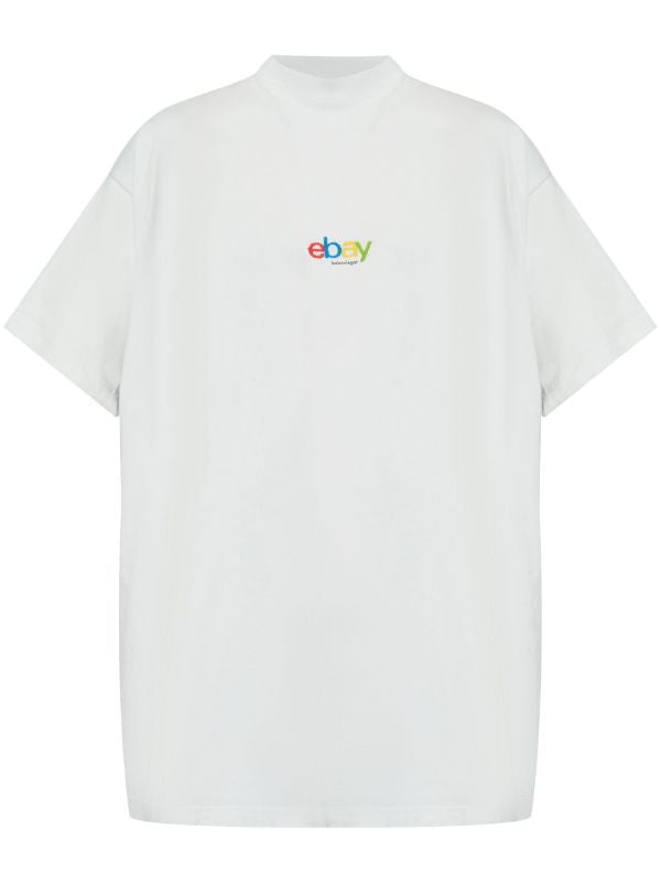 Ebay White Oversized T-shirt - Exclusive Wear