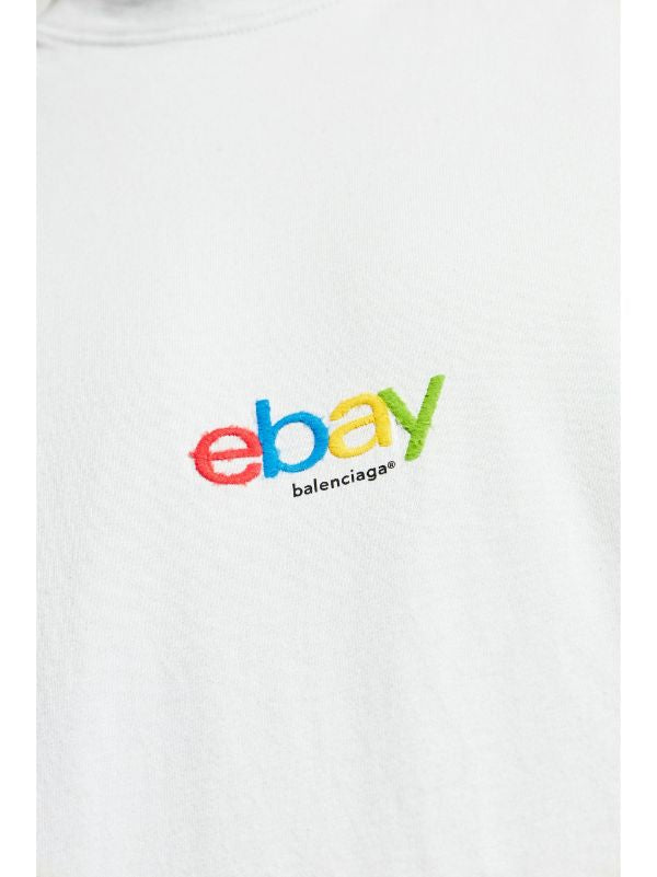 Ebay White Oversized T-shirt - Exclusive Wear