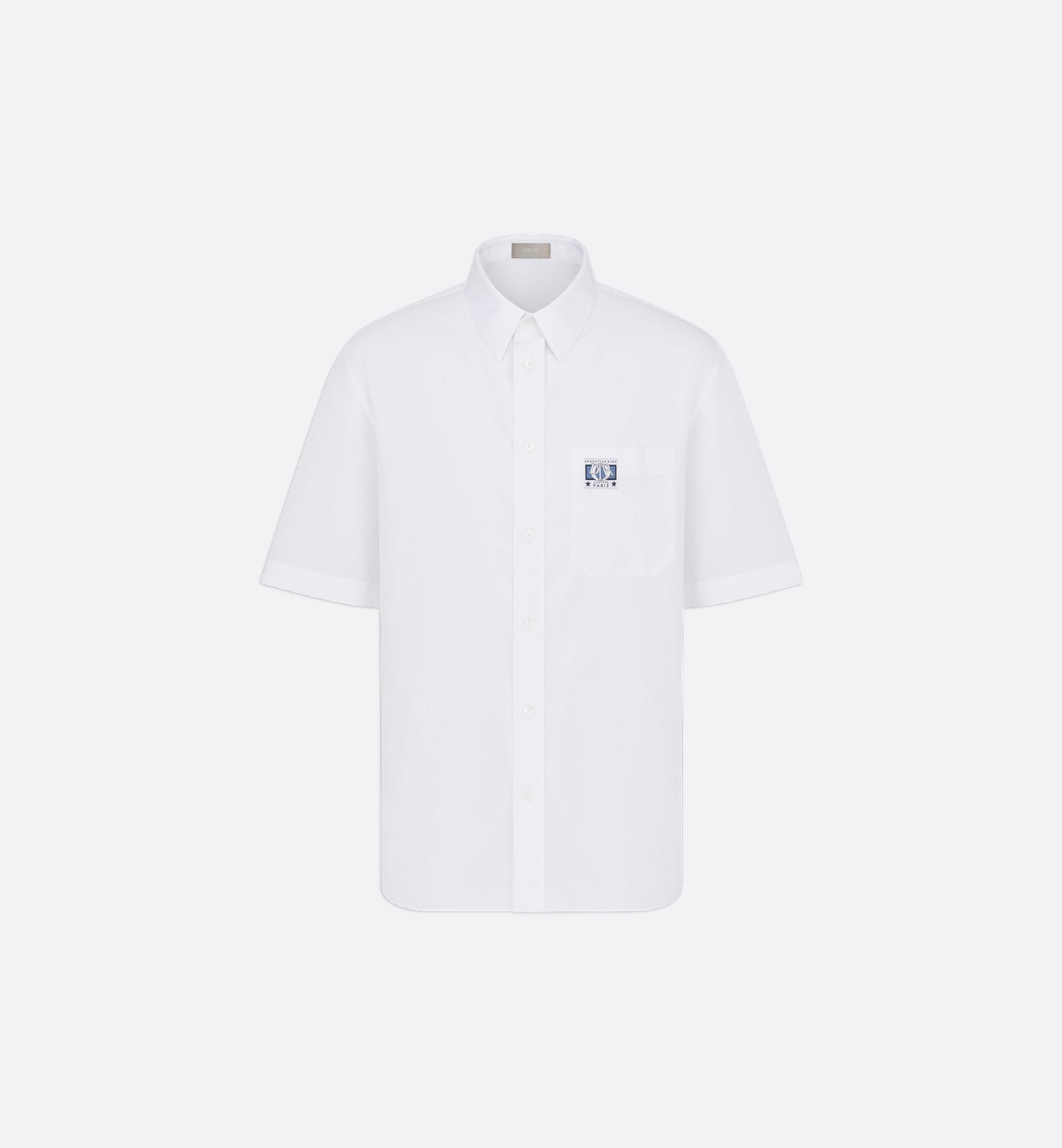 Charm Short Sleeved White Shirt