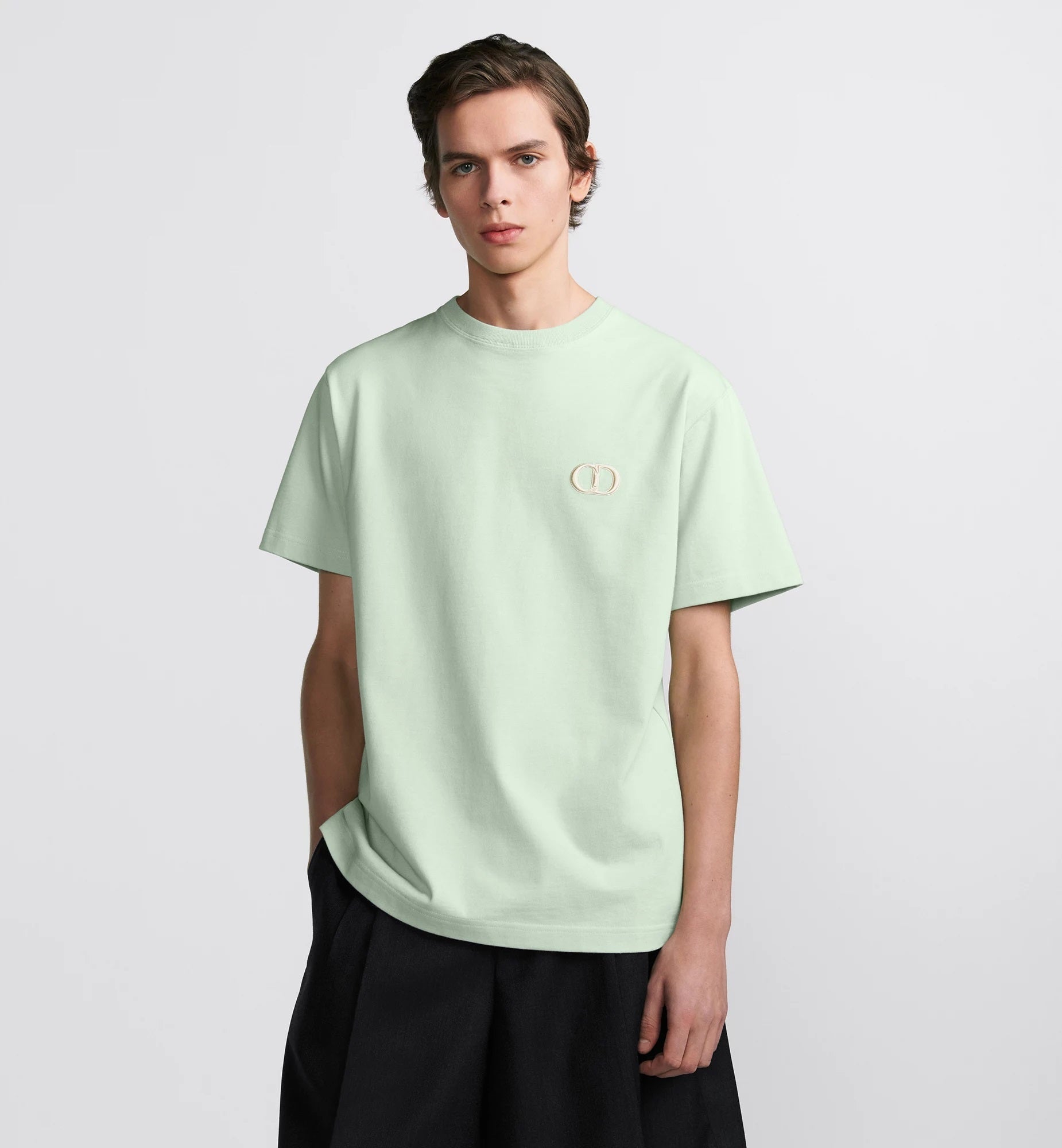 CD ICON Relaxed Fit Light Green T-shirt - Exclusive Wear