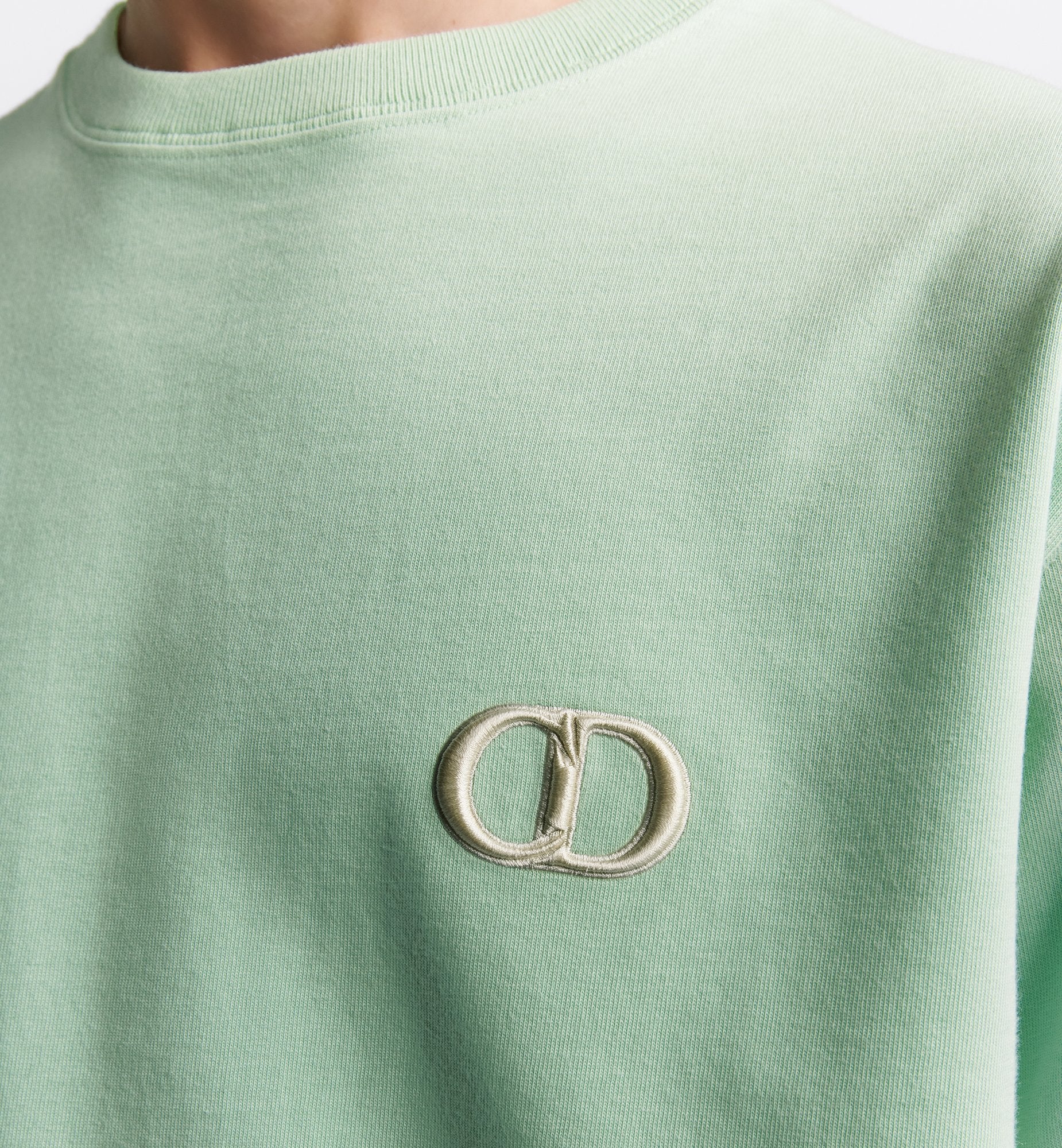 CD ICON Relaxed Fit Light Green T-shirt - Exclusive Wear