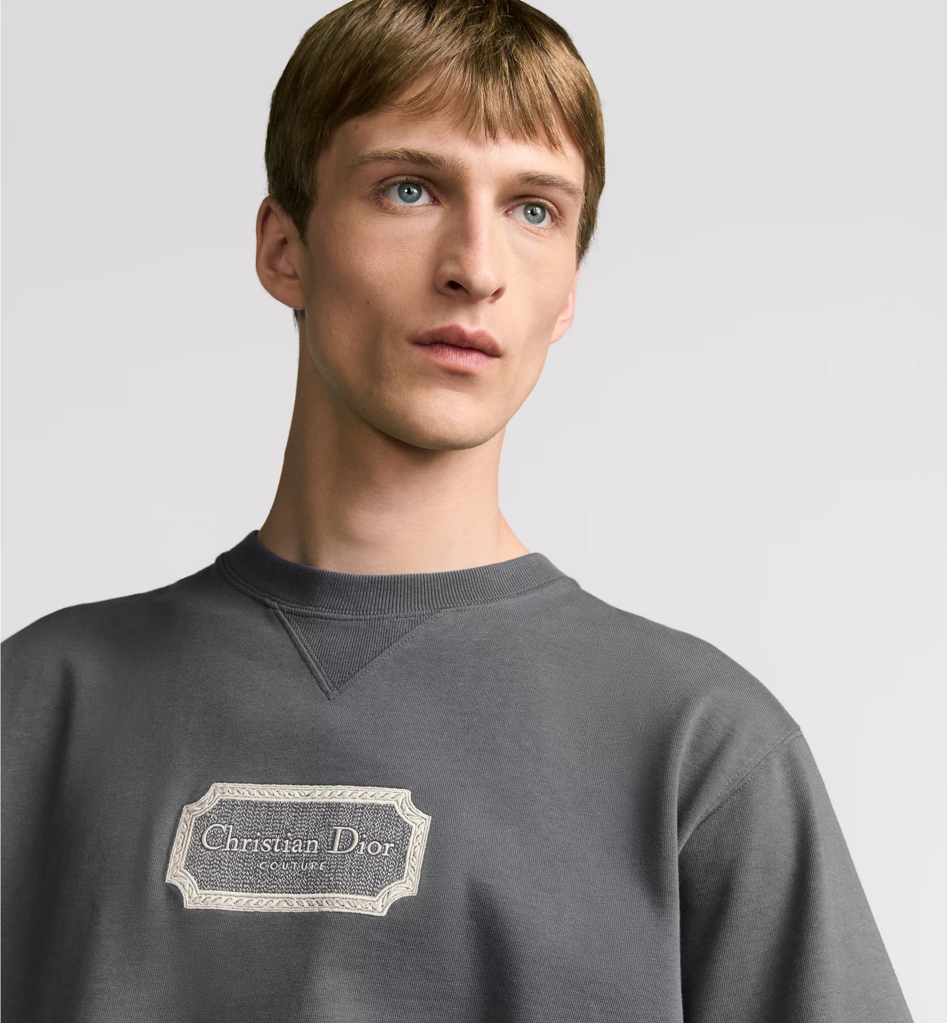 Couture Relaxed Fit T-shirt with Embroidery - Exclusive Wear