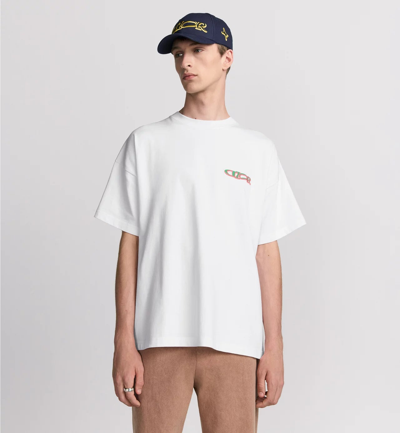 Lewis Hamilton White Oversized T-shirt - Exclusive Wear