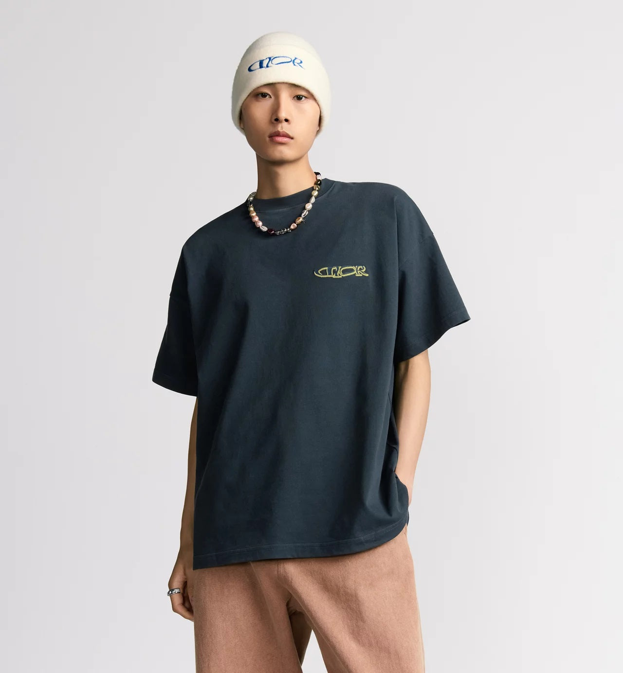 Lewis Hamilton Navy Blue Oversized T-shirt - Exclusive Wear