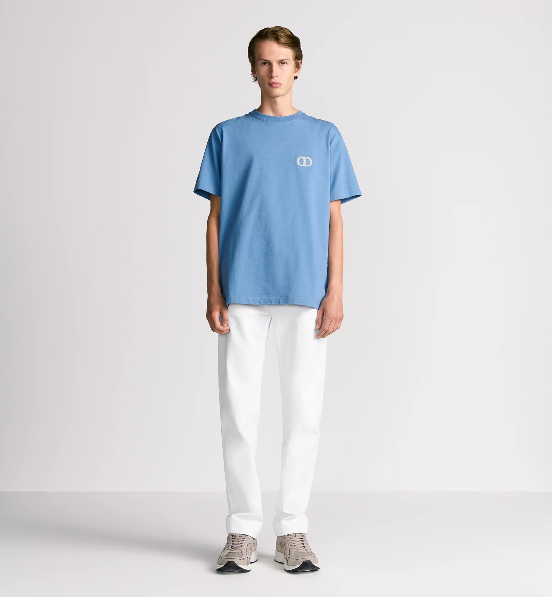 CD ICON Relaxed Fit Blue T-shirt - Exclusive Wear