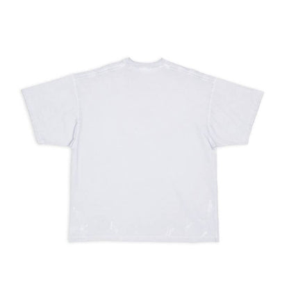 Metal Oversized White T-shirt - Exclusive Wear