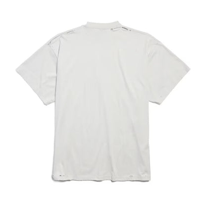 3B LIQUEFIED WHITE T-SHIRT