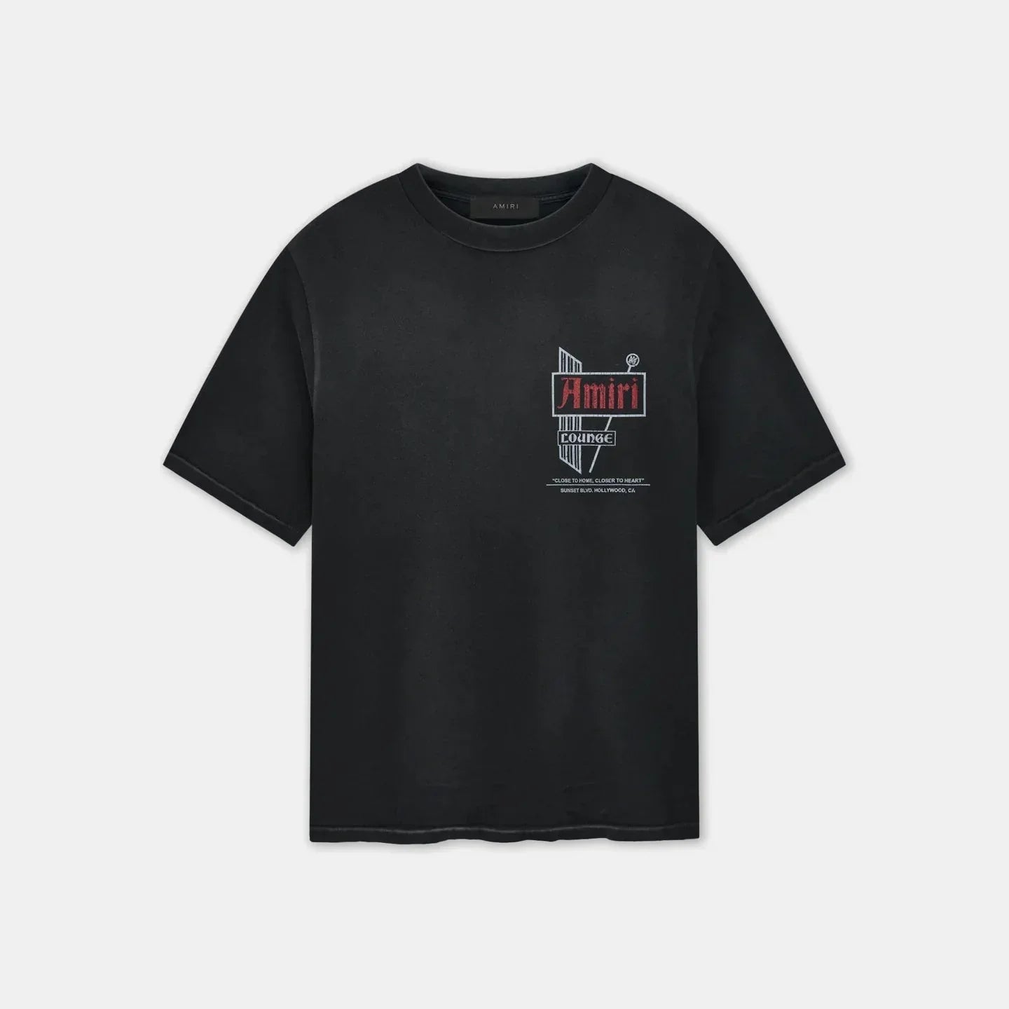 VINTAGE LOUNGE BLACK T-SHIRT - Exclusive Wear