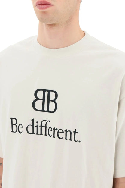 BB Be Different White Oversize T-shirt