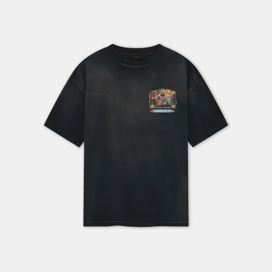 JAZZ HIDEAWAY BLACK COTTON T-SHIRT