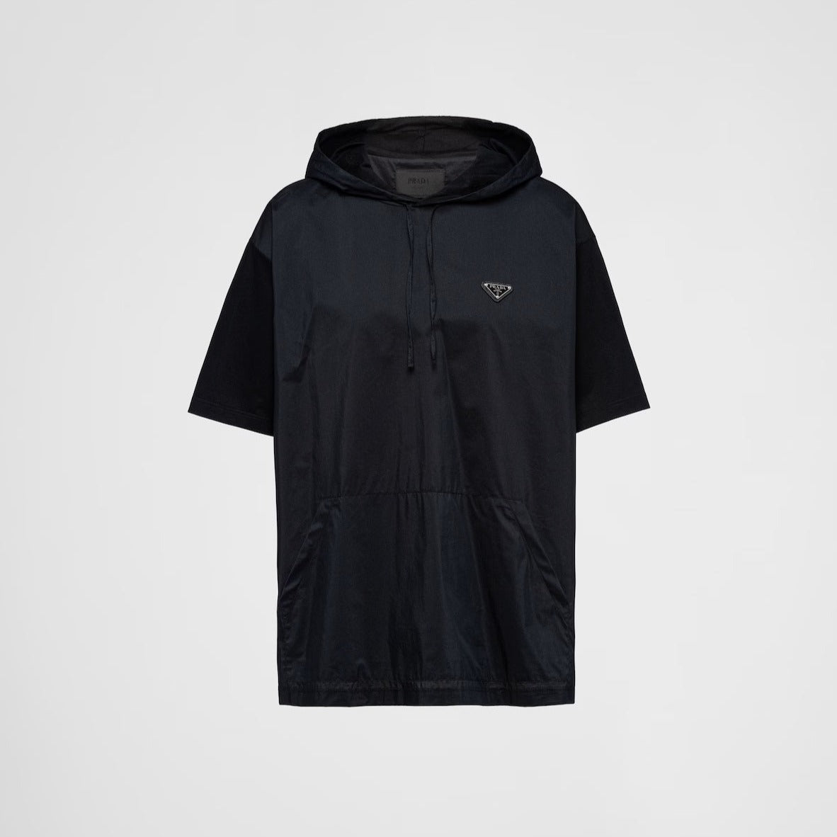 Technical Black Cotton T-shirt - Exclusive Wear