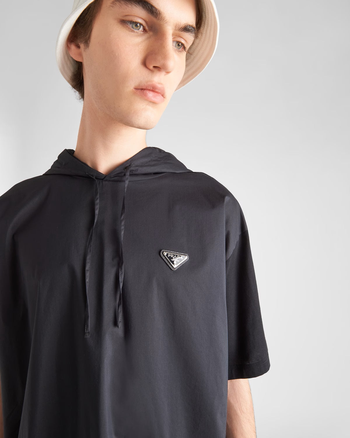 Technical Black Cotton T-shirt - Exclusive Wear