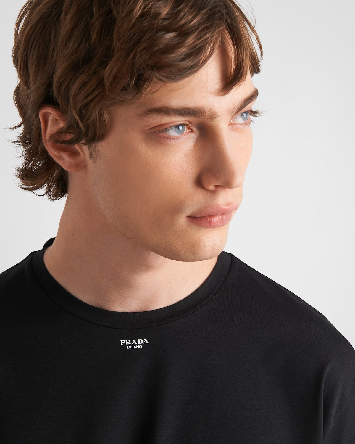 Black Stretch Cotton T-shirt - Exclusive Wear