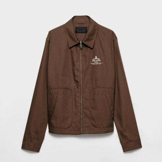 Ebony Cotton Blend Jacket