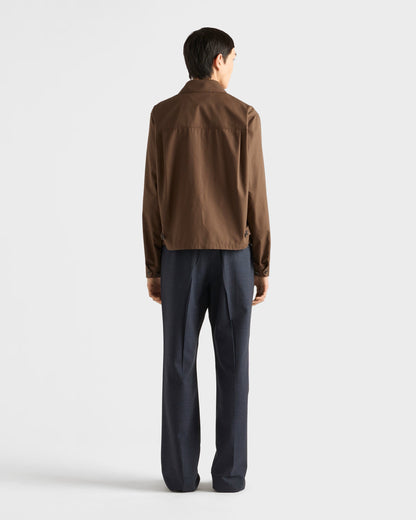 Ebony Cotton Blend Jacket