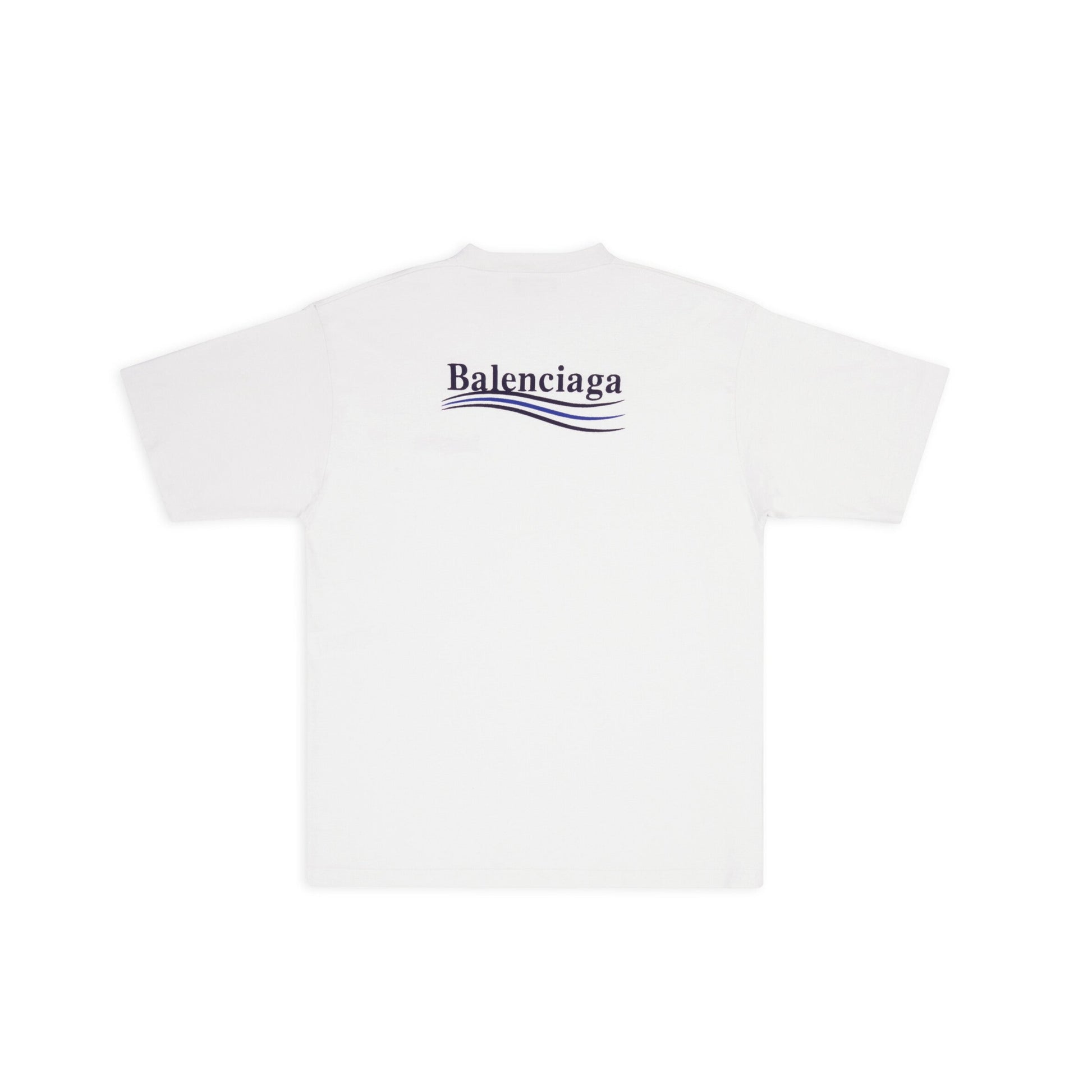 Political Campaign Embroidered White T-shirt - Exclusive Wear