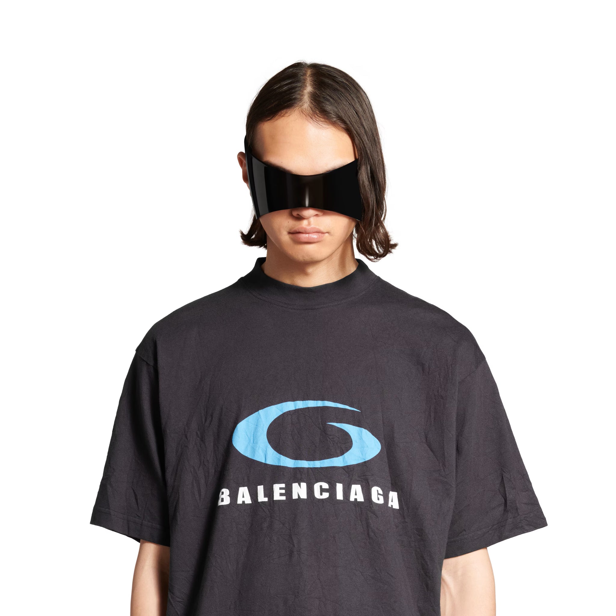LOOP SPORTS ICON MEDIUM FIT BLACK T-SHIRT - Exclusive Wear