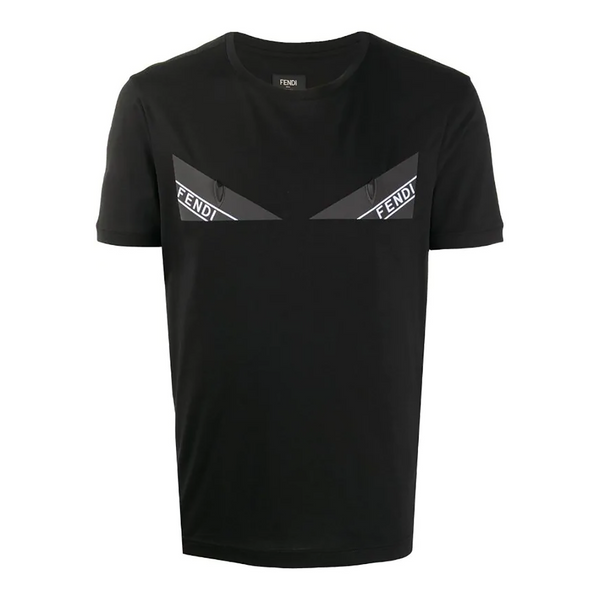 Bag Bugs print cotton Black T shirt Exclusive Wear