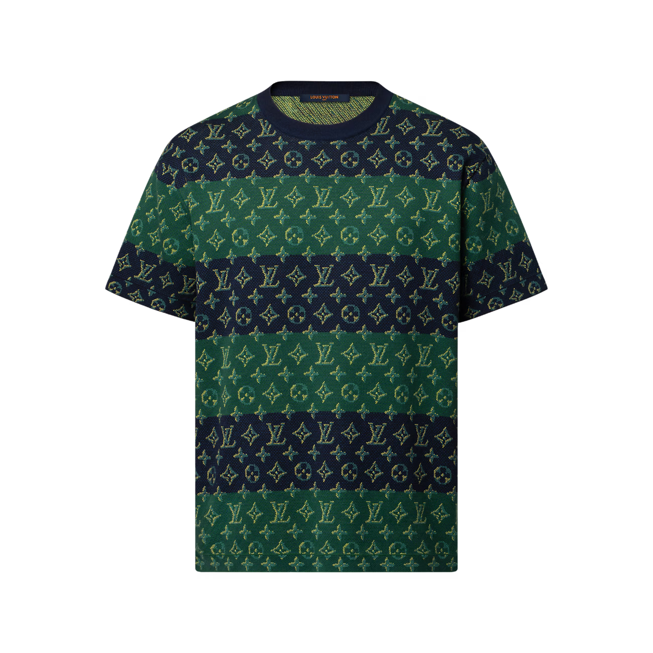 Monogram Short-Sleeved Crewneck T-shirt - Exclusive Wear