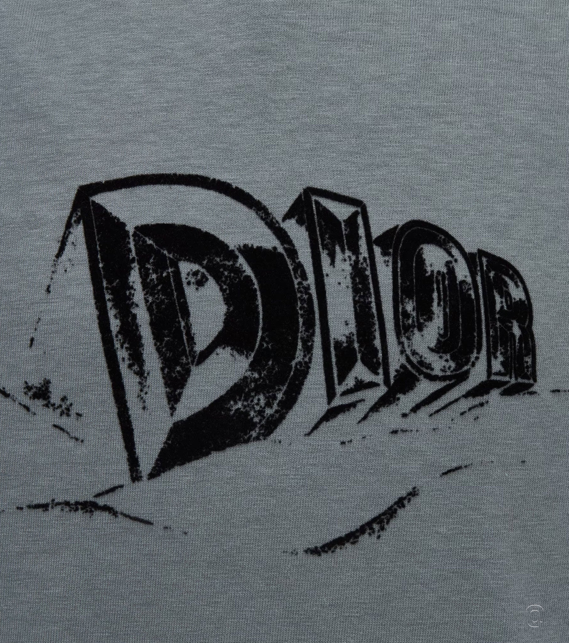 SLUB COTTON JERSEY GREY T-SHIRT - Exclusive Wear