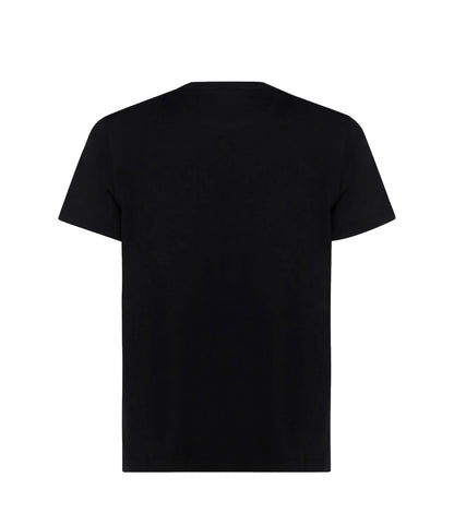 Logo Print Black T-shirt