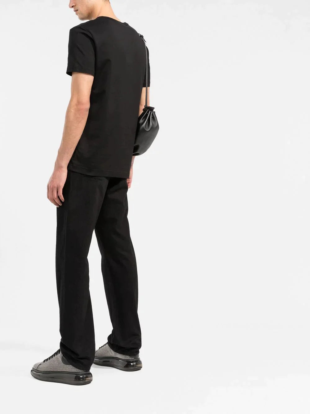 DG logo-print cotton Black T-shirt - Styledistrict