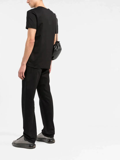 DG logo-print cotton Black T-shirt - Styledistrict