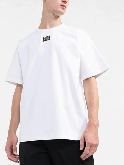 DG logo-plaque short-sleeved T-shirt - Styledistrict