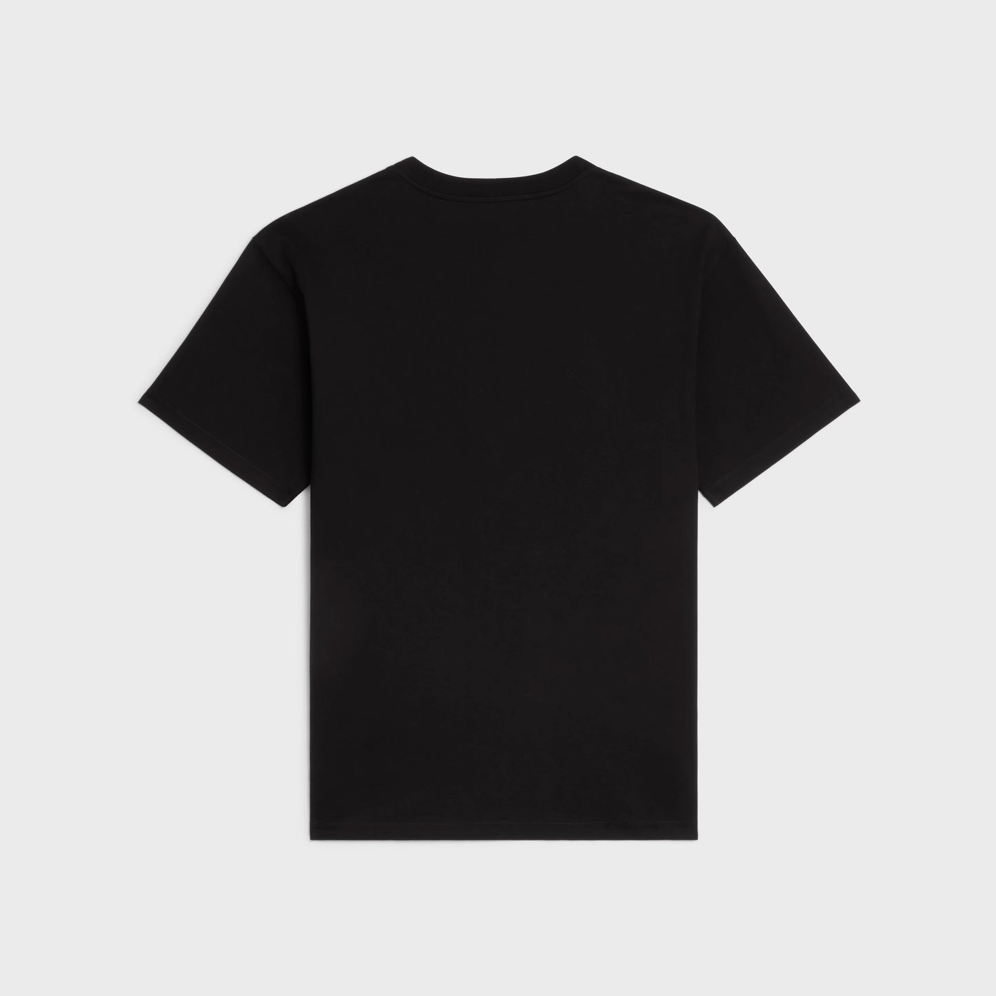 Eyelet logo embroidery Black T-shirt - Exclusive Wear