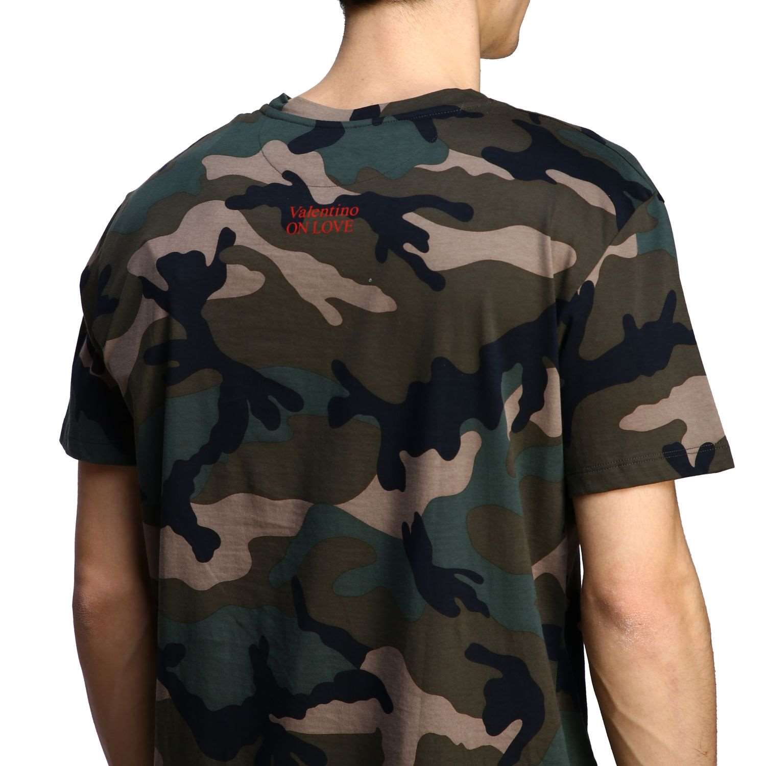 VLTN Breathe Your Love Camouflage T-shirt - Styledistrict