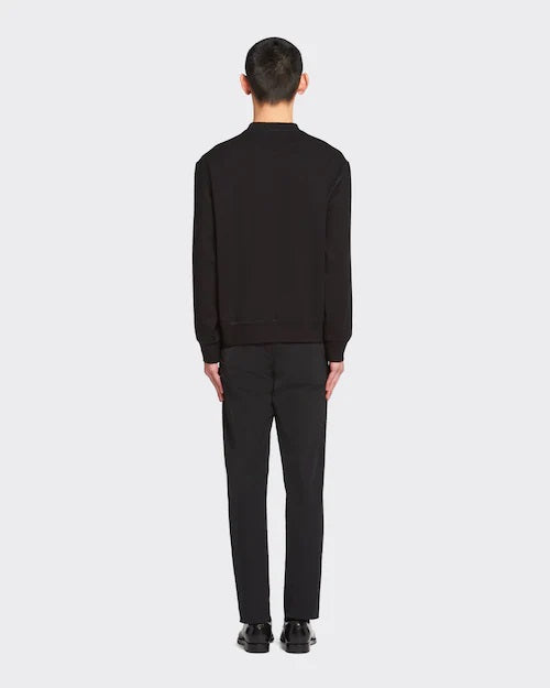 PRD Technical fabric Black Sweatshirt - Styledistrict